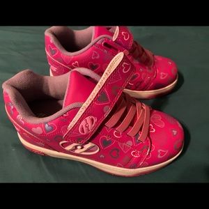 Heelys pink girl sneakers size 3